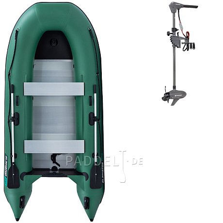 Schlauchboot GLADIATOR CLASSIC B330AL green mit Aluminiumboden