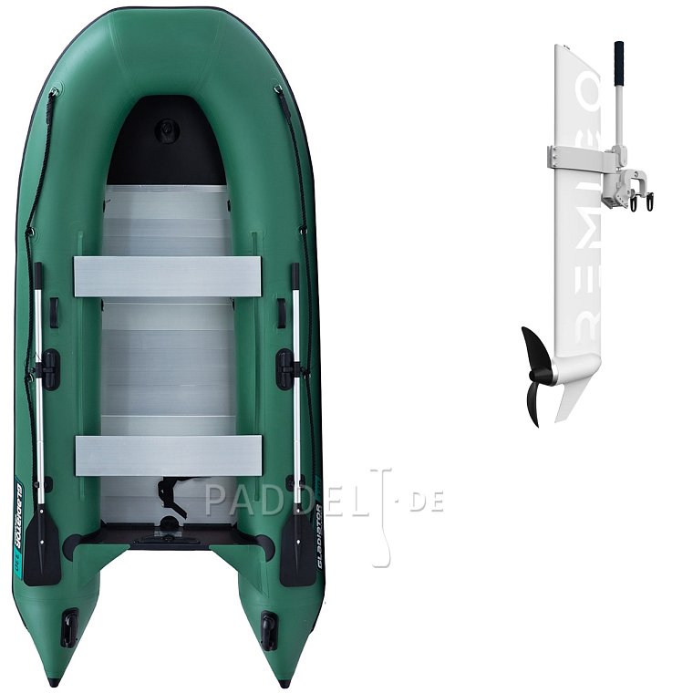 Schlauchboot GLADIATOR CLASSIC B330AL green mit Aluminiumboden
