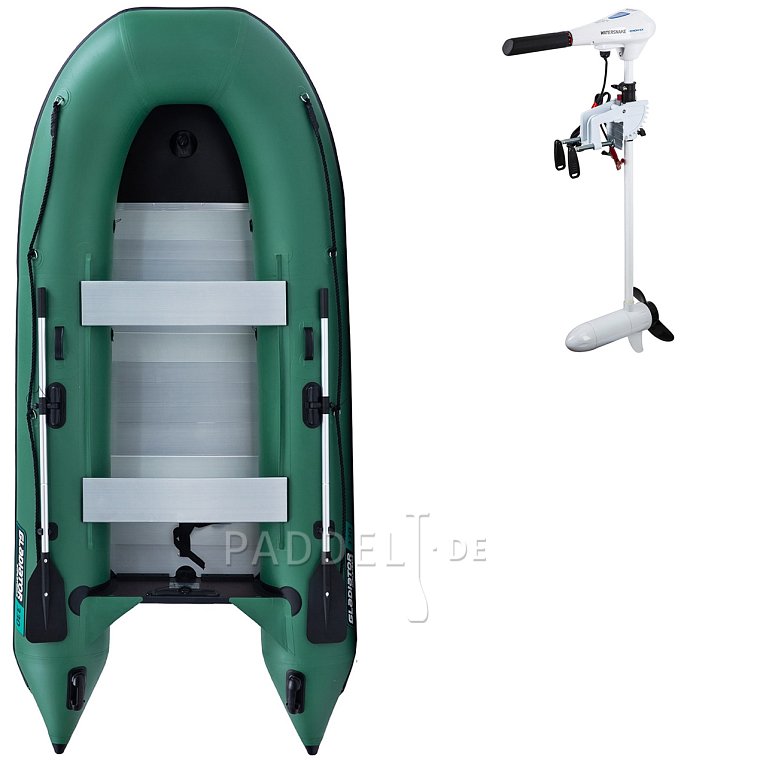 Schlauchboot GLADIATOR CLASSIC B330AL green mit Aluminiumboden