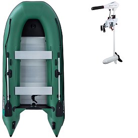 Schlauchboot GLADIATOR CLASSIC B330AL green mit Aluminiumboden