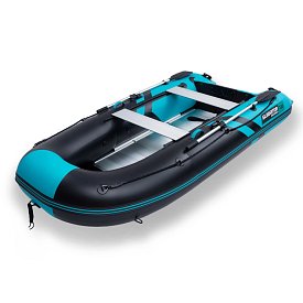 Schlauchboot GLADIATOR CLASSIC B330AL black turquise mit Aluminiumboden