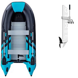 Schlauchboot GLADIATOR CLASSIC B330AL black turquise mit Aluminiumboden