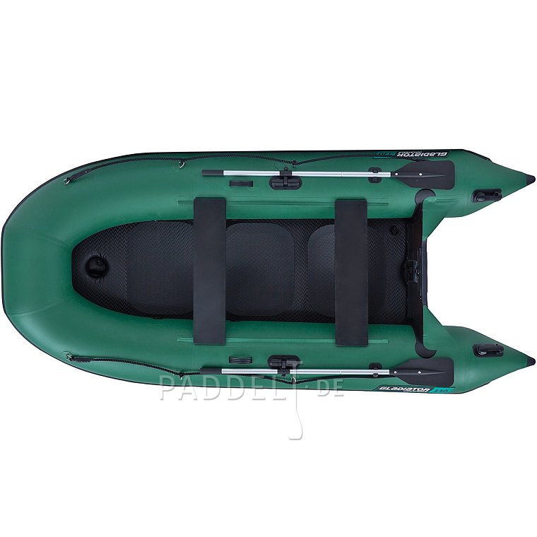 Schlauchboot GLADIATOR CLASSIC B330AD green mit Luftboden