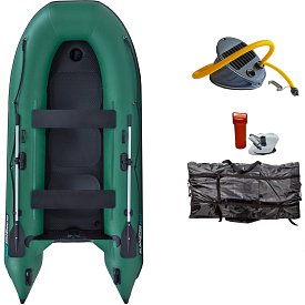 Schlauchboot GLADIATOR CLASSIC B330AD green mit Luftboden