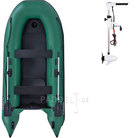 Schlauchboot GLADIATOR CLASSIC B330AD green mit Luftboden