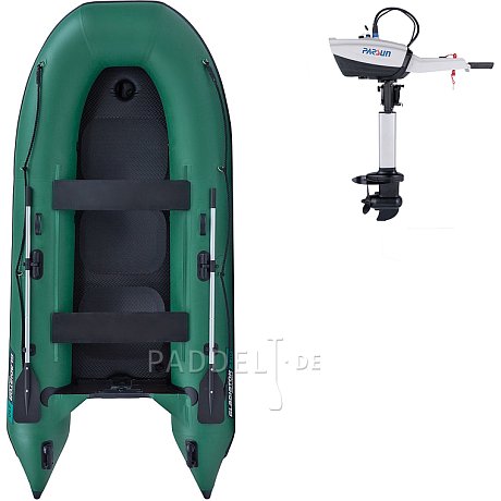 Schlauchboot GLADIATOR CLASSIC B330AD green mit Luftboden