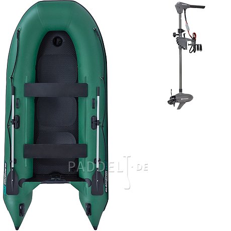 Schlauchboot GLADIATOR CLASSIC B330AD green mit Luftboden