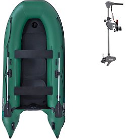 Schlauchboot GLADIATOR CLASSIC B330AD green mit Luftboden