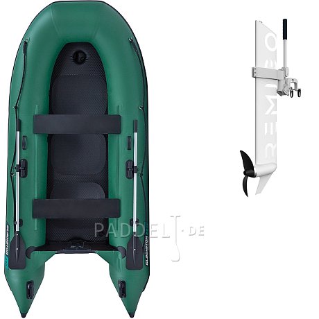 Schlauchboot GLADIATOR CLASSIC B330AD green mit Luftboden