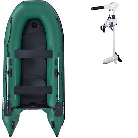 Schlauchboot GLADIATOR CLASSIC B330AD green mit Luftboden