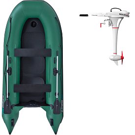 Schlauchboot GLADIATOR CLASSIC B330AD green mit Luftboden