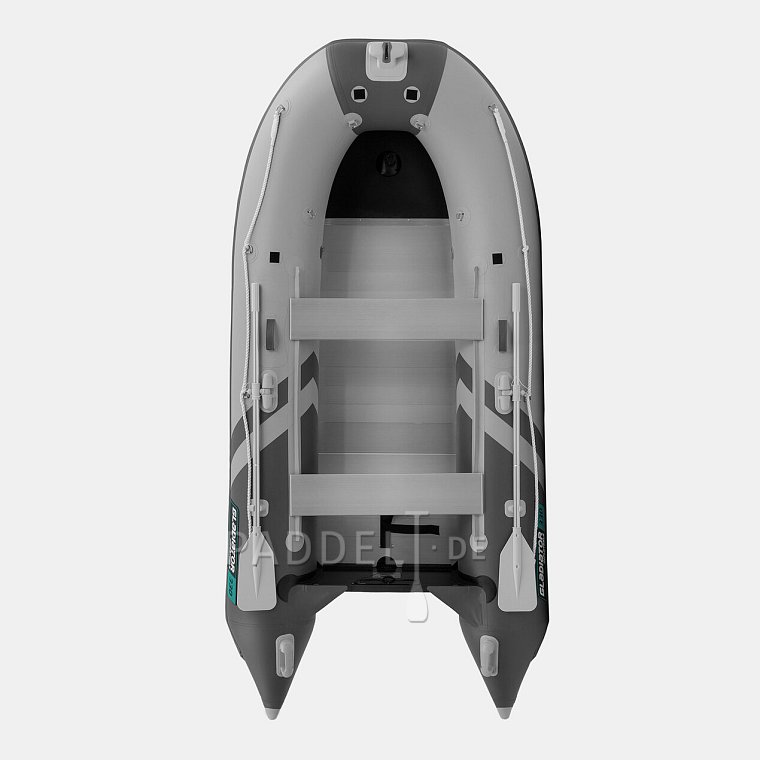 Schlauchboot GLADIATOR ACTIVE C330AL light dark grey mit Aluminiumboden
