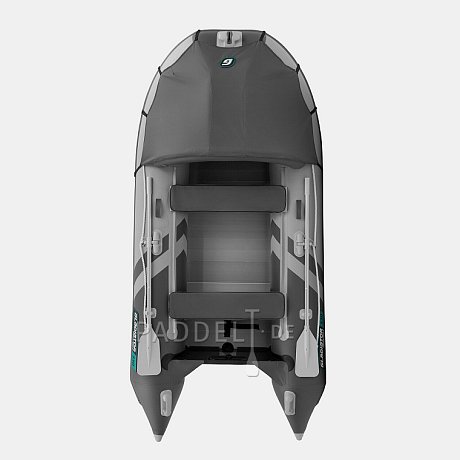 Schlauchboot GLADIATOR ACTIVE C330AL light dark grey mit Aluminiumboden