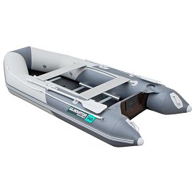 Schlauchboot GLADIATOR LIGHT AK340WF light dark grey mit Lattenboden