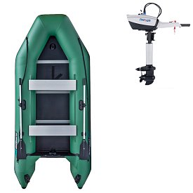 Schlauchboot GLADIATOR LIGHT AK340WF green mit Lattenboden