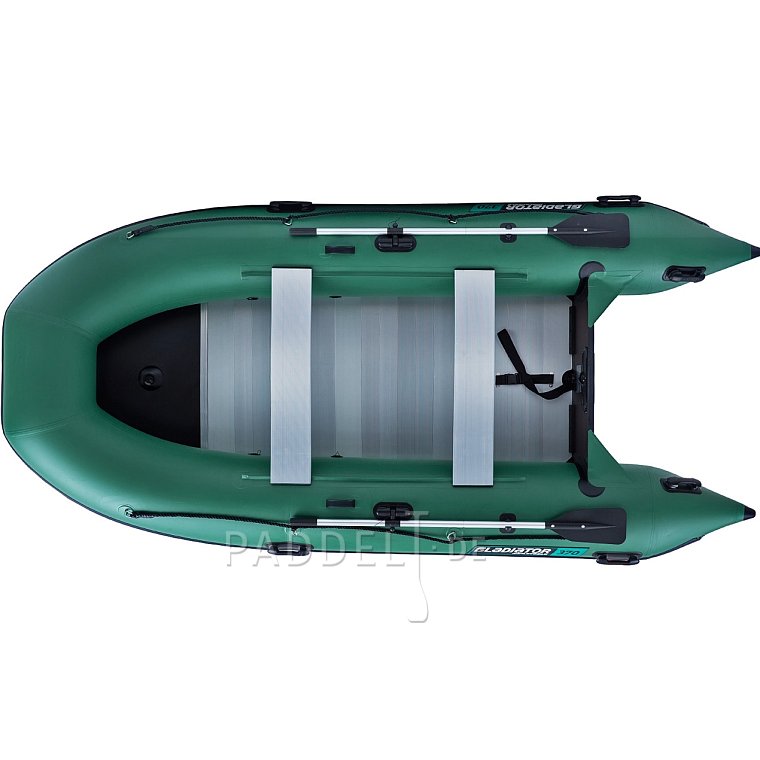 Schlauchboot GLADIATOR CLASSIC B370AL green mit Aluminiumboden