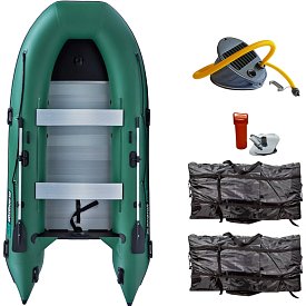 Schlauchboot GLADIATOR CLASSIC B370AL green mit Aluminiumboden