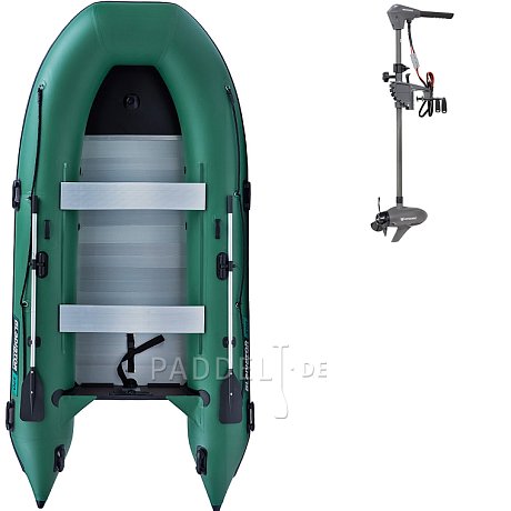 Schlauchboot GLADIATOR CLASSIC B370AL green mit Aluminiumboden