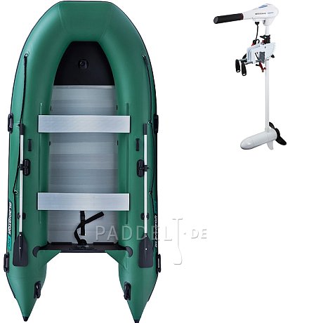 Schlauchboot GLADIATOR CLASSIC B370AL green mit Aluminiumboden