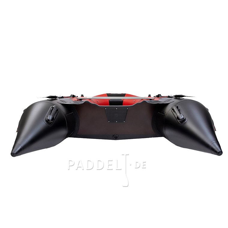 Schlauchboot GLADIATOR ACTIVE C420AL red black mit Aluminiumboden