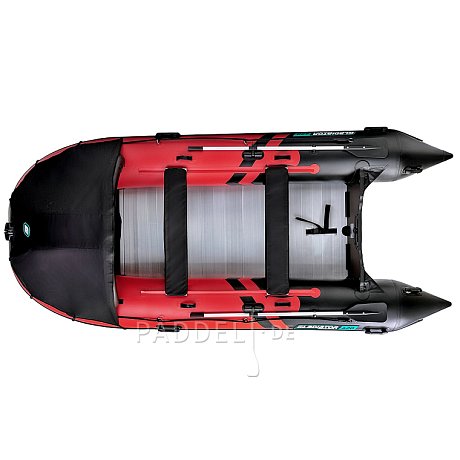 Schlauchboot GLADIATOR ACTIVE C420AL red black mit Aluminiumboden