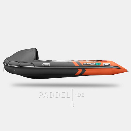 Schlauchboot GLADIATOR ACTIVE C420AL orange dark grey mit Aluminiumboden