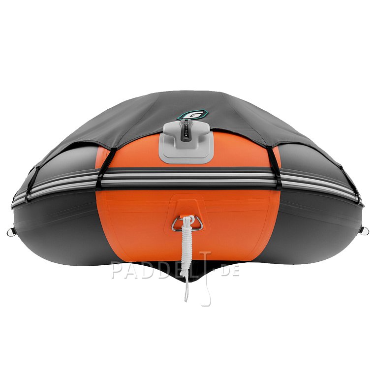Schlauchboot GLADIATOR ACTIVE C420AL orange dark grey mit Aluminiumboden
