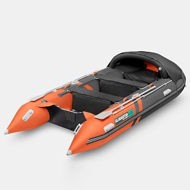 Schlauchboot GLADIATOR ACTIVE C420AL orange dark grey mit Aluminiumboden