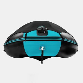 Schlauchboot GLADIATOR ACTIVE C420AL black turquoise mit Aluminiumboden