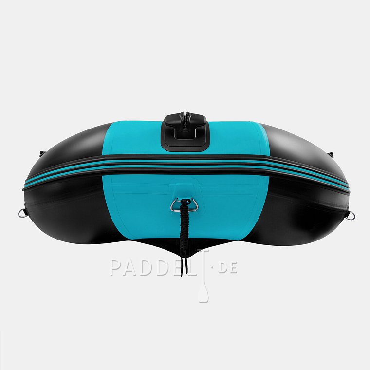 Schlauchboot GLADIATOR ACTIVE C420AL black turquoise mit Aluminiumboden