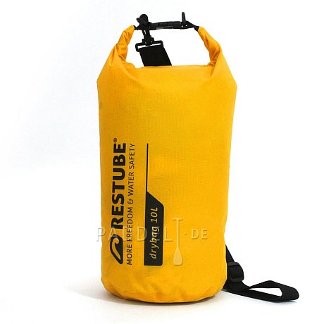 Dry Bag RESTUBE 10l Gelb - Wasserdichte﻿r Trockensack für SUP