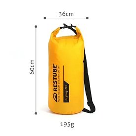 Dry Bag RESTUBE 20l Gelb - Wasserdichte﻿r Trockensack für SUP