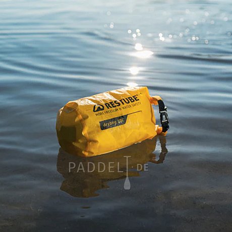 Dry Bag RESTUBE 20l Gelb - Wasserdichte﻿r Trockensack für SUP