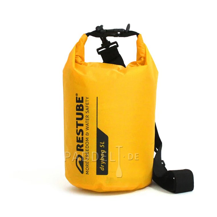 Dry Bag RESTUBE 5l Gelb - Wasserdichter Trockensack für SUP