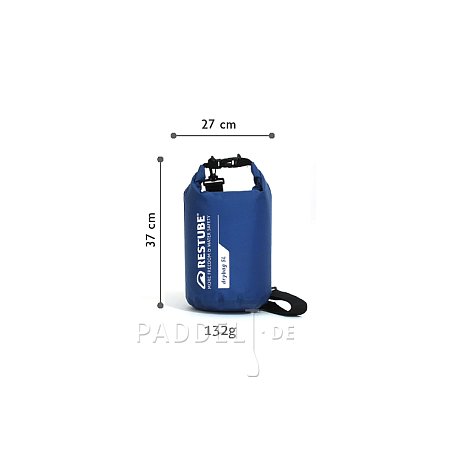 Dry Bag RESTUBE 5l Blau - Wasserdichte﻿r Trockensack für SUP