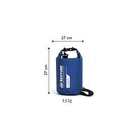 Dry Bag RESTUBE 5l Blau - Wasserdichte﻿r Trockensack für SUP