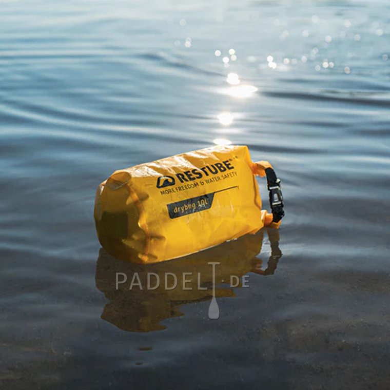 Dry Bag RESTUBE 30l Gelb - Wasserdichter Trockensack für SUP