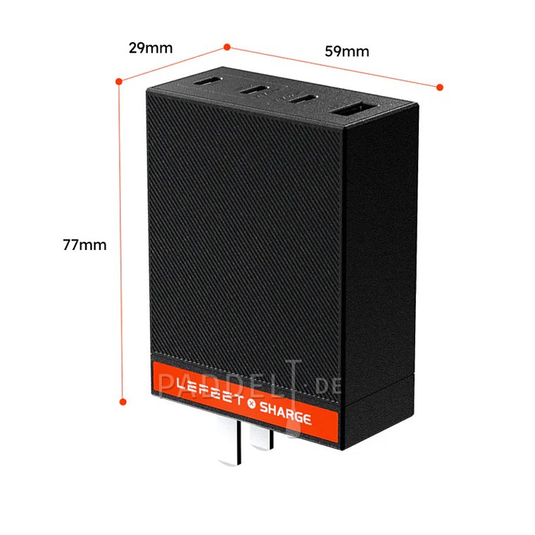 Ladegerät LEFEET USB-C Charger 100W für die Modelle P1 / P1 XR / P1 Lite