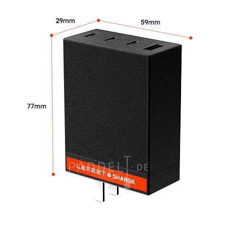 Ladegerät LEFEET USB-C 100W für die Modelle P1 / P1 XR / P1 Lite