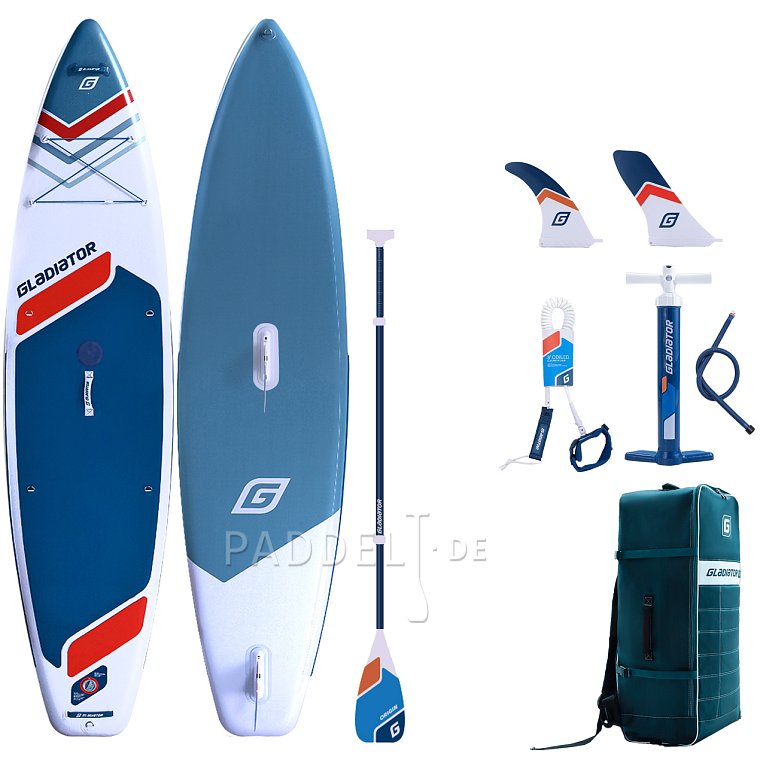 SUP GLADIATOR WindSUP 11'6 SC 2026 - aufblasbares Stand Up Paddle Board mit Windsurf Option