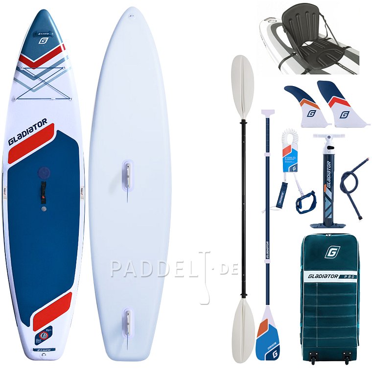 SUP GLADIATOR WindSUP 11'6  SC 2026 - aufblasbares Stand Up Paddle Board mit Windsurf Option