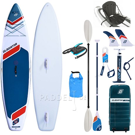 SUP GLADIATOR WindSUP 11'6  SC 2026 - aufblasbares Stand Up Paddle Board mit Windsurf Option