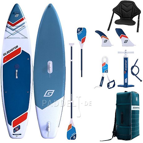 SUP GLADIATOR WindSUP 11'6  SC 2026 - aufblasbares Stand Up Paddle Board mit Windsurf Option