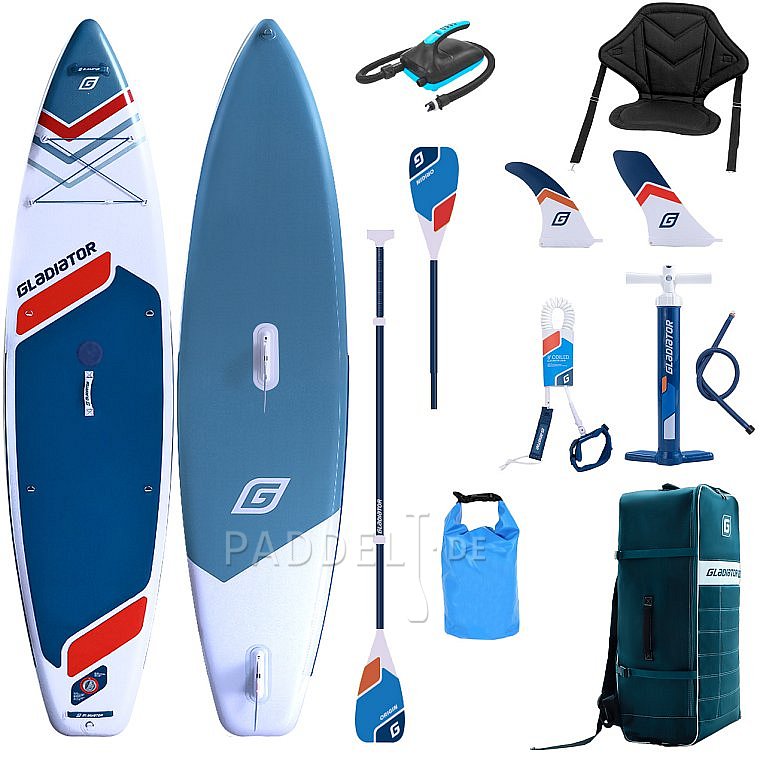SUP GLADIATOR WindSUP 11'6 SC 2026 - aufblasbares Stand Up Paddle Board mit Windsurf Option