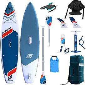 SUP GLADIATOR WindSUP 11'6  SC 2026 - aufblasbares Stand Up Paddle Board mit Windsurf Option