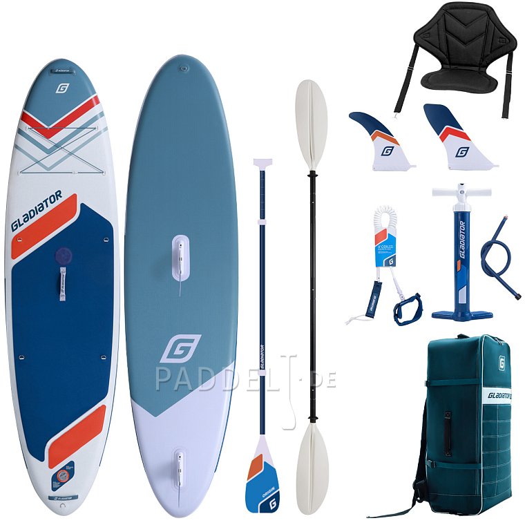 SUP GLADIATOR WindSUP 10'7  SC 2026 - aufblasbares Stand Up Paddle Board mit Windsurf Option