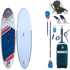 SUP GLADIATOR WindSUP 10'7 SC 2026 - aufblasbares Stand Up Paddle Board mit Windsurf Option