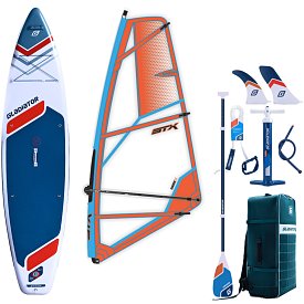 SUP GLADIATOR WindSUP 11'6 SC incl. Segel 2026 - aufblasbares Stand Up Paddle Board mit Windsurf Option