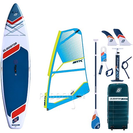 SUP GLADIATOR WindSUP 11'6 SC incl. Segel 2026 - aufblasbares Stand Up Paddle Board mit Windsurf Option