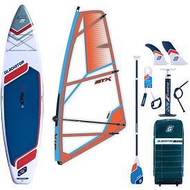 SUP GLADIATOR WindSUP 11'6 SC incl. Segel 2026 - aufblasbares Stand Up Paddle Board mit Windsurf Option